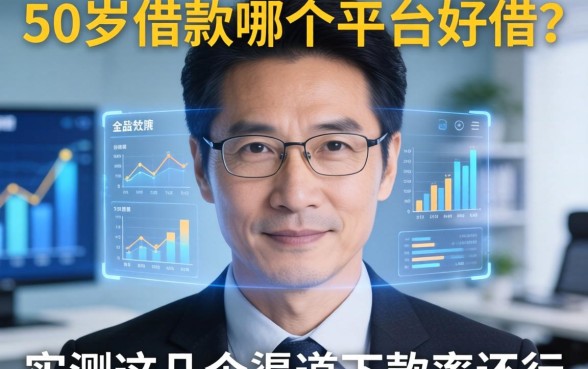 50岁借款哪个平台好借？实测这几个渠道下款率还行