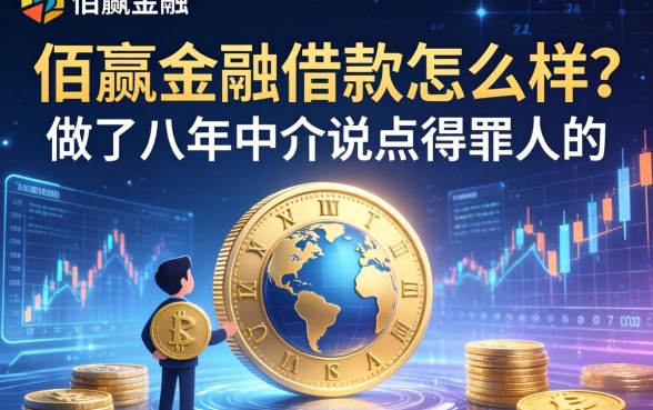 佰赢金融借款怎么样?做了八年中介说点得罪人的