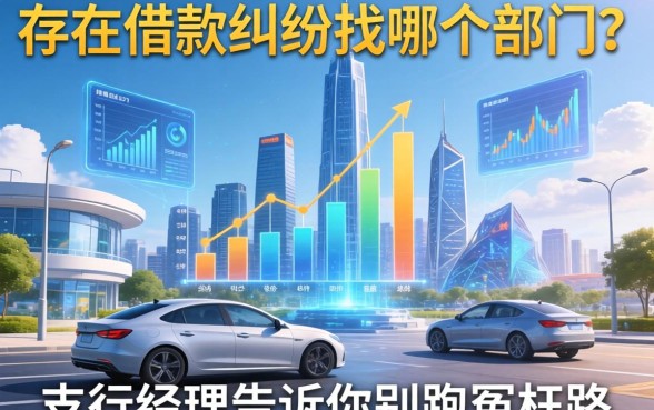 存在借款纠纷找哪个部门？支行经理告诉你别跑冤枉路
