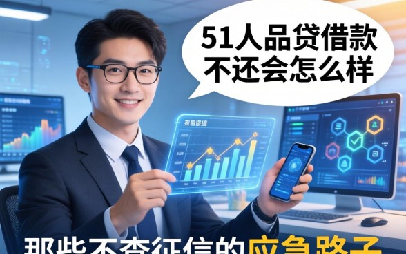 聊聊51人品贷借款不还会怎么样，以及那些不查征信的应急路子