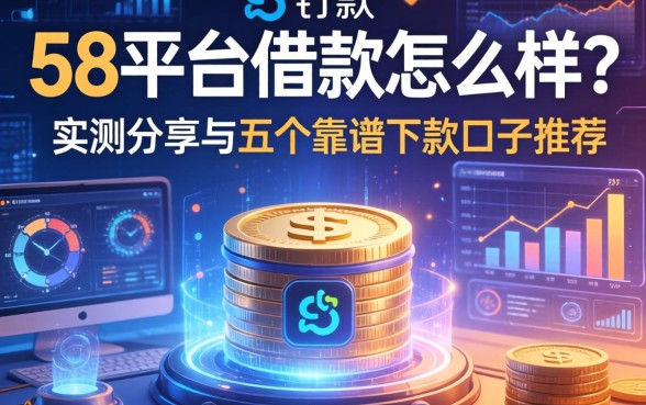 58平台借款怎么样？实测分享与五个靠谱下款口子推荐