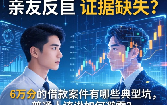 亲友反目、证据缺失？6万多的借款案件有哪些典型坑，普通人该如何避雷？