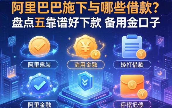 阿里巴巴旗下有哪些借款？盘点五个靠谱好下款的备用金口子