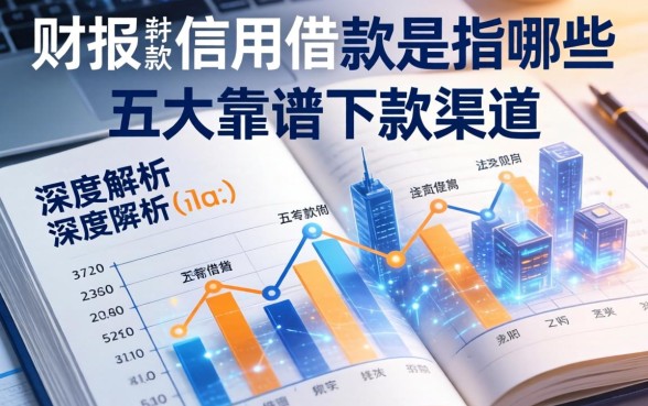 财报里的信用借款是指哪些?深度解析五大靠谱下款渠道