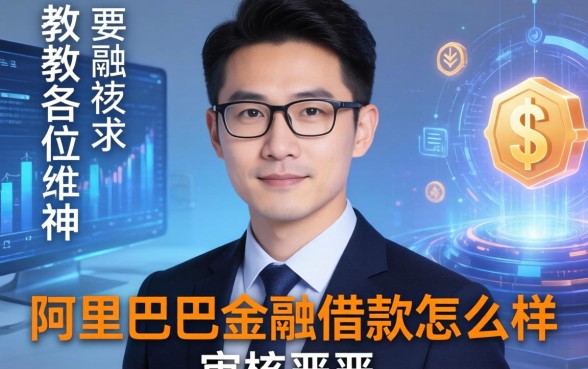 请教各位大神,阿里巴巴金融借款怎么样?审核严不严?