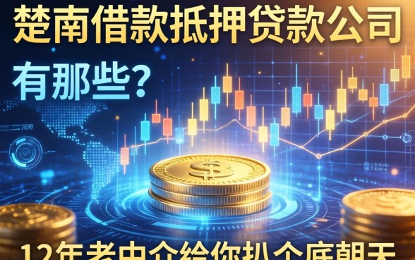 楚雄借款抵押贷款公司有哪些?12年老中介给你扒个底朝天