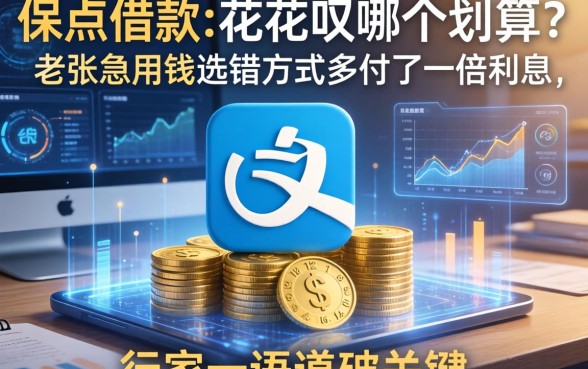 保单借款和花呗哪个划算？老张急用钱选错方式多付了一倍利息，行家一语道破关键