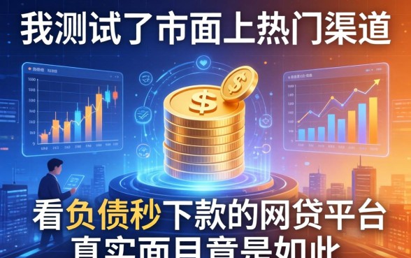 我测试了市面上热门渠道,发现不看负债秒下款的网贷平台真实面目竟是如此