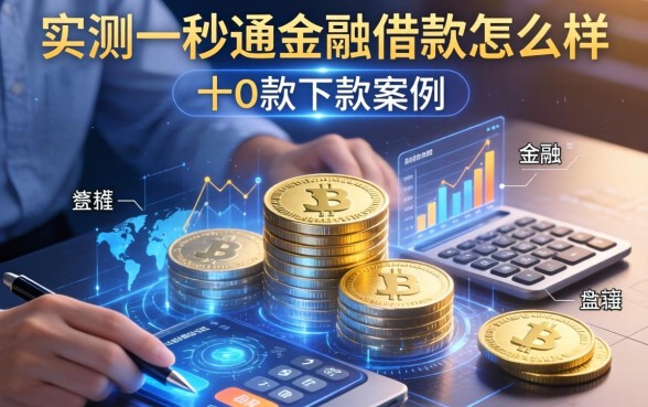 实测一秒通金融借款怎么样，整理出这十款下款案例