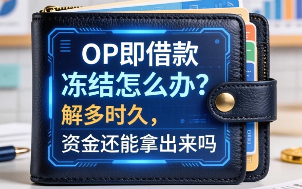 OP钱包借款显示冻结怎么办？解冻要多久，资金还能拿出来吗？