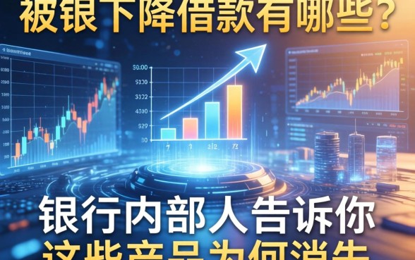 被下架的借款有哪些?银行内部人告诉你这些产品为何消失