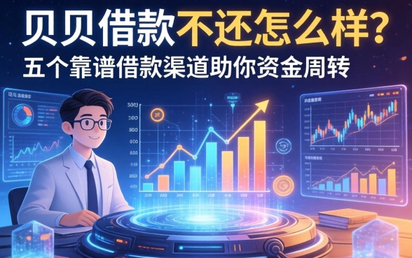 贝贝借款不还怎么样？分享五个靠谱借款渠道助你资金周转