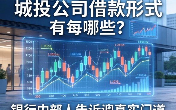 城投公司借款形式有哪些？银行内部人告诉你真实门道
