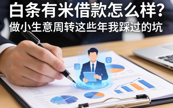 白条有米借款怎么样?做小生意周转这些年我踩过的坑