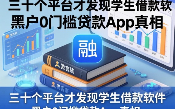 我翻了三十个平台才发现学生借款软件和黑户0门槛贷款app的真相