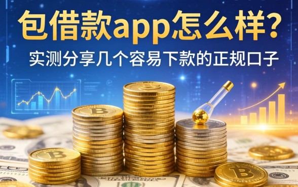 包借款app怎么样？实测分享几个容易下款的正规口子