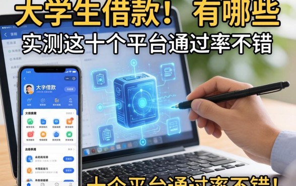 大学生借款的软件有哪些？实测这十个平台通过率不错