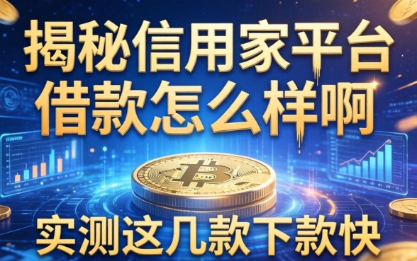 揭秘信用家平台借款怎么样啊，实测这几款下款快
