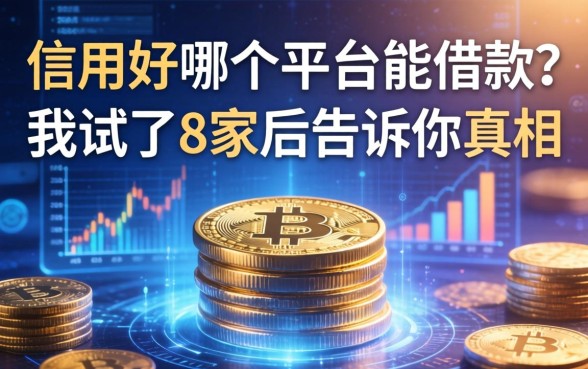 信用好哪个平台能借款？我试了8家后告诉你真相