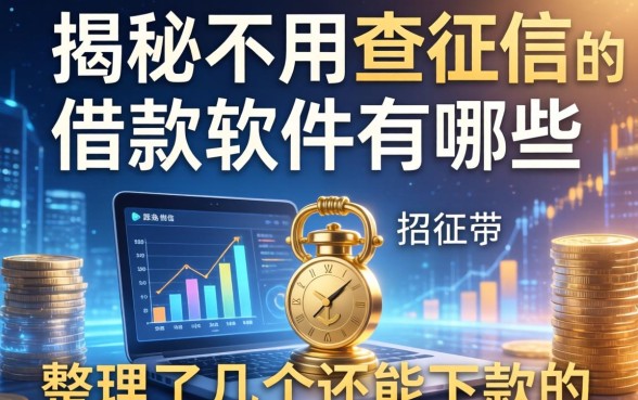 揭秘不用查征信的借款软件有哪些,整理了几个还能下款的