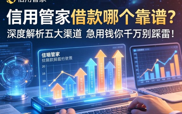 信用管家借款哪个靠谱？深度解析五大渠道，急用钱的你千万别踩雷！
