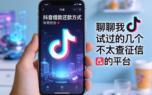 抖音借款还款方式有哪些？聊聊我试过的几个不太查征信的平台