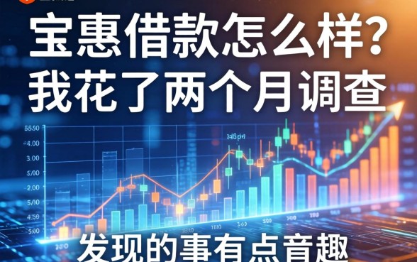 宝惠借款怎么样？我花了两个月调查，发现的事有点意思