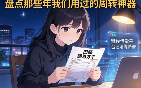 深夜翻看旧账单感慨万千，曾经的借款平台有哪些？盘点那些年我们用过的周转神器
