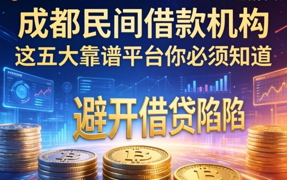 成都民间借款机构有哪些？避开借贷陷阱，这五大靠谱平台你必须知道