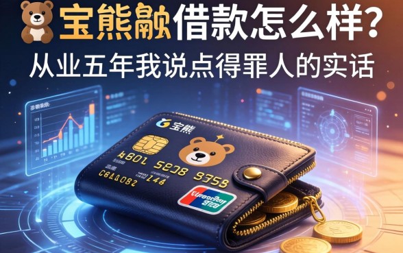 宝熊钱包借款怎么样？从业五年我说点得罪人的实话