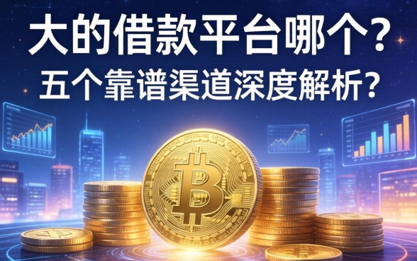 大的借款平台是哪个？五个靠谱渠道深度解析