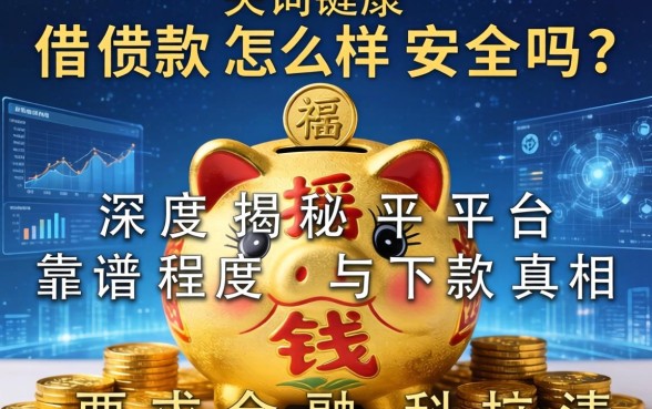 摇钱罐借款怎么样安全吗?深度揭秘平台靠谱程度与下款真相