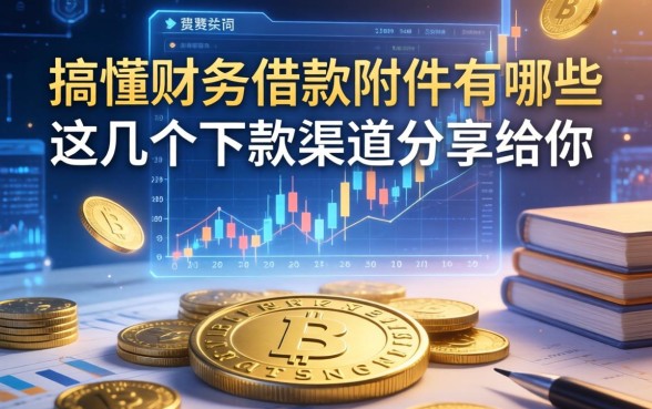 搞懂财务借款附件有哪些，这几个下款渠道分享给你