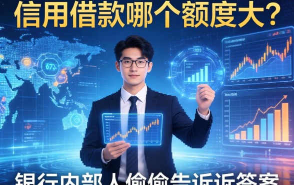 信用借款哪个额度大？银行内部人偷偷告诉你答案