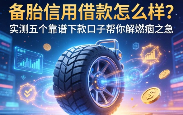 备胎信用借款怎么样？实测五个靠谱下款口子帮你解燃眉之急