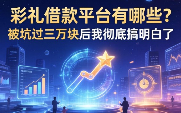 彩礼借款平台有哪些？被坑过三万块后我彻底搞明白了