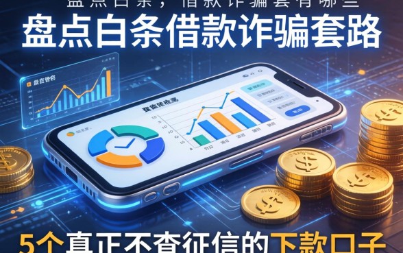 盘点白条借款诈骗套路有哪些，分享5个真正不查征信的下款口子