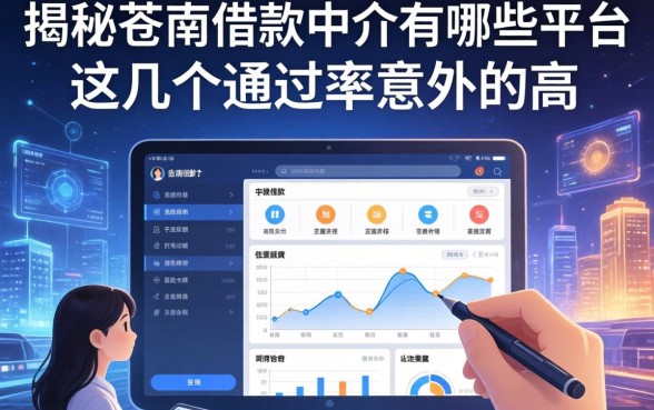 揭秘苍南借款中介有哪些平台，这几个通过率意外的高