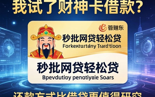 我试了财神卡借款和秒批网贷轻松贷,发现还款方式比借钱更值得研究