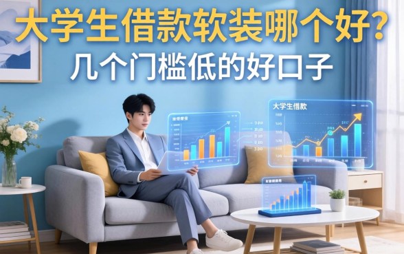 大学生借款软装哪个好？整理了几个门槛低的好口子