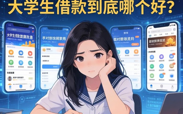 大学生借款到底哪个好？面对琳琅满目的平台，你是否也在为资金周转而焦虑？