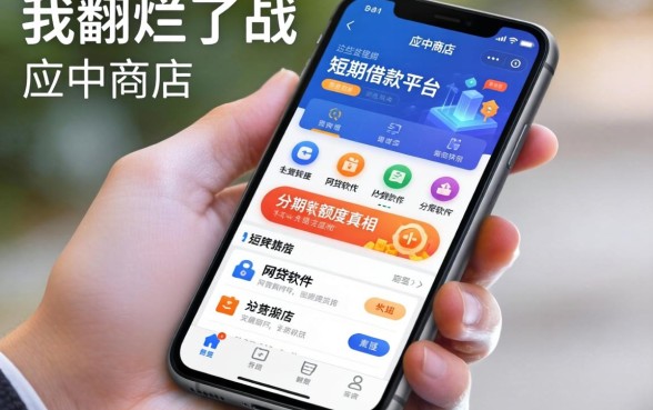 我翻烂了手机应用商店，发现这些短期借款平台和网贷软件分期额度的真相