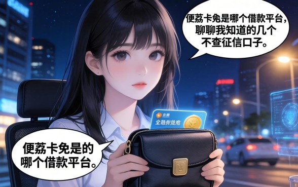 深夜翻帖子看到有人问便荔卡包是哪个借款平台,聊聊我知道的几个不查征信口子