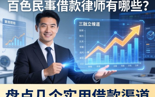 百色民事借款律师有哪些？盘点几个实用的借款渠道