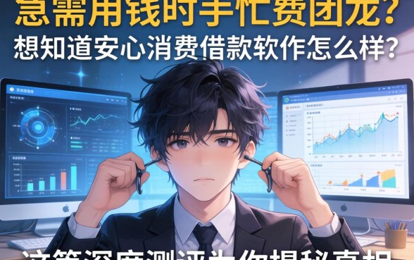 急需用钱时手忙脚乱？想知道安心消费借款软件怎么样？这篇深度测评为你揭秘真相