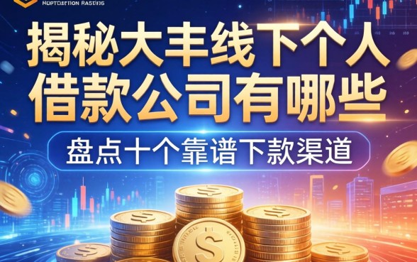 揭秘大丰线下个人借款公司有哪些，盘点十个靠谱下款渠道