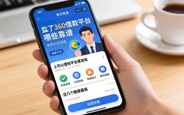 我试了360借款平台哪些靠谱,发现手机上可以借钱的平台里这几个额度最高