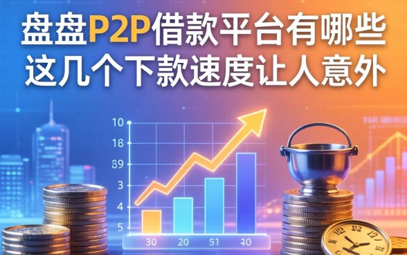 盘点p2p借款的平台有哪些,这几个下款速度让人意外