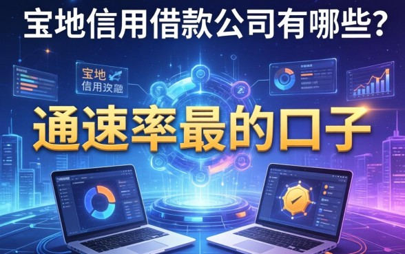 宝坻信用借款公司有哪些？整理两个通过率高的口子