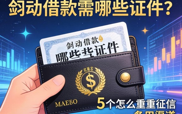 vo钱包借款需哪些证件？分享5个不怎么看重征信的备用渠道
